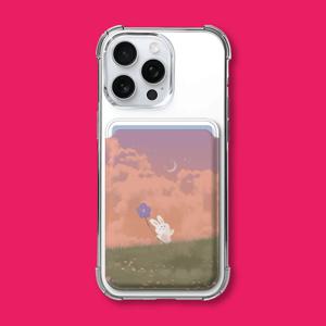 아칸 세상에서 노을토끼 맥세이프 카드지갑