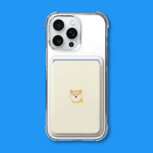 아칸 BINA 노랑시바 맥세이프 카드지갑