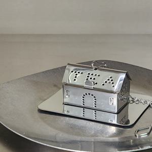 티타임의 작은 정원 하우스 주전자 티 인퓨저 2종 / 찻잎 우리기 스테인리스 차 거름망