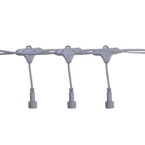 LED 24V 트리조명 공사용벨트 10M 10구 연결형
