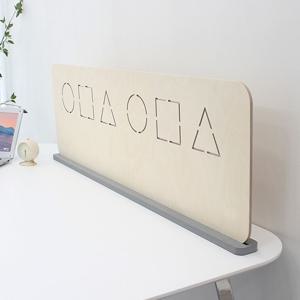 고야 스뀌드 자작 원목 책상파티션 1200 공부방 사무실 공간분리 인테리어 칸막이