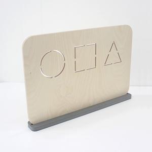 고야 스뀌드 자작 원목 책상파티션 600 공부방 사무실 공간분리 인테리어 칸막이