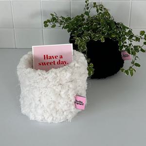 구름 팟커버 식물커버 화분커버 뽀글이 식집사 플랜테리어