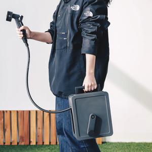 베란다 청소 물호스 세차 호스릴 4타입 분사 풀커버 10M 20M