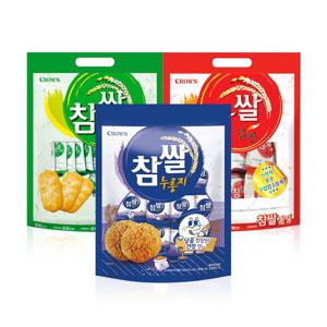 참쌀 과자 3종 혼합 총3개 (설병270g*1 + 선과253g*1 + 누룽지216g*1 )