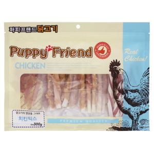 대용량강아지간식 대포장 300g 치킨믹스