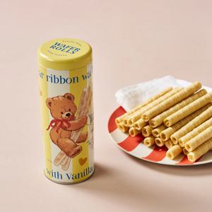 베어리본 웨이퍼롤 바닐라맛 옐로우 114g