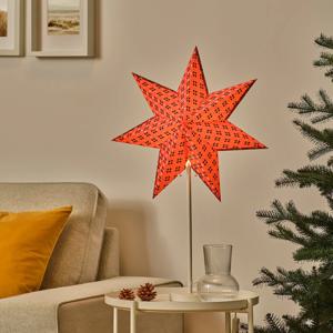 스트롤라 전등갓 장식조명 별모양 핑크/그린 48cm