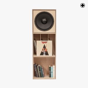 Oho 스피커 LP랙 대형 ESF-LPR1B