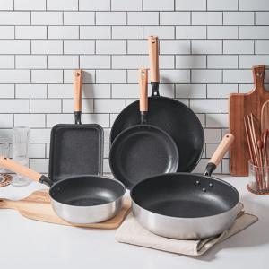 IH 인덕션 듀얼릭 논스틱 프라이팬 5종 세트 알테인