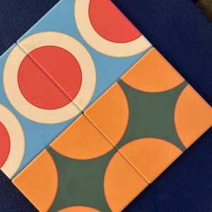 2P세트 규조토 받침대 티코스터 화분받침 인센스 트레이 4 colors