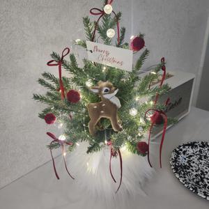 크리스마스 트리 선착순 사은품 사슴트리 트리풀세트 팟커버 미니트리