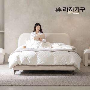 뮬러 아쿠아텍스 패브릭 호텔 침대 프레임 S/SS/Q/LK_매트리스 선택