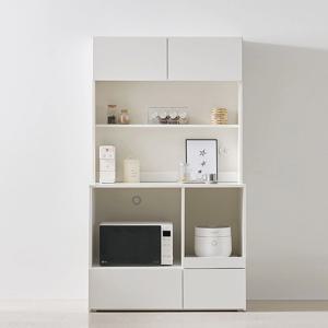 커스트 광파오븐 렌지대 밥솥 전자렌지 수납장 1000 오픈형 상부장세트