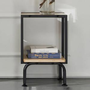 살롱 협탁 1단 침대 미니 책장 철제 테이블 선반