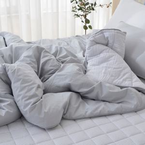 부드러운 100수 면 모달 차렵이불 따뜻한 푹신한 사계절 봄 겨울 이불 SS/Q 3컬러