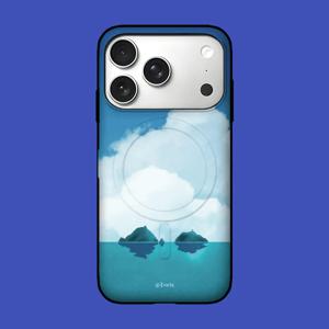 아칸 종이비행 대한민국독도 맥세이프 카드케이스