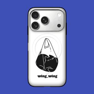 아칸 LeeEung 나는 고양이 뿅뿅 맥세이프 카드케이스