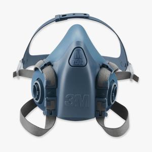 반면형 면체 7502M  방독면 마스크 도장작업 특급필터포함 유기용제냄새제거