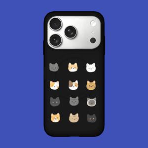 아칸 깨강정 고양이모임 맥세이프 카드케이스