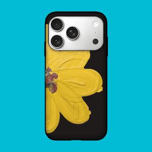 아칸 Doe 블랙플라워 맥세이프 카드케이스