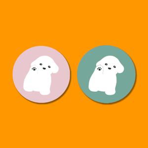 아칸 율율 강아지 그립톡/스마트톡/거치대