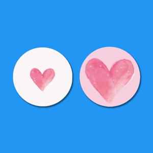 아칸 써니 하트 그립톡/스마트톡/거치대