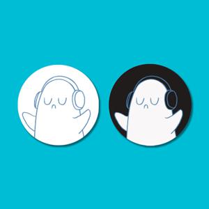 아칸 밍에르스튜디오 나홀로 유령 그립톡/스마트톡/거치대