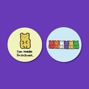 아칸 곰젤리 그립톡/스마트톡/거치대