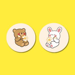 아칸 꽃점 그립톡/스마트톡/거치대