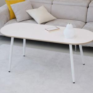 타원형 거실 사이드 좌식 테이블 티 차 간식 쇼파 소파 낮은 식탁 테이블