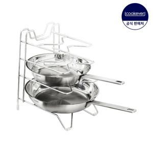 퓨어 스테인리스 프라이팬 정리대