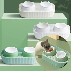 강아지 도자기 식기 고양이 밥그릇 물그릇 테이블