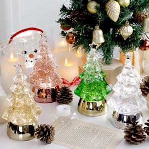 스몰 레이어 트리 오르골 4color 무드등 뮤직박스