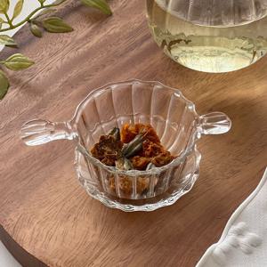 내열유리 플리츠 티 스트레이너 세트