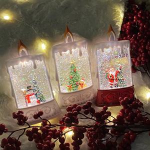 미니어처 와이드 촛불 워터볼 무드등