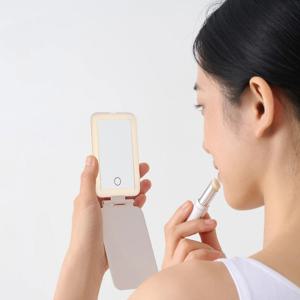 충전식 메이크업 미러 미니