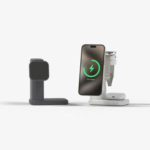 애플워치배터리 무료증정! 맥큐 3in1 맥세이프 고속 무선 충전기 QM4100