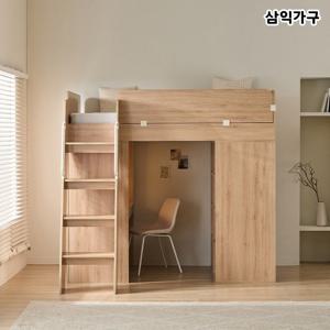 빅네스트 이층침대 옷장 책상 세트 SS(매트포함)