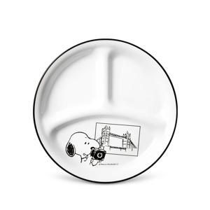 스누피앤찰리에디션 삼절소접시 1P