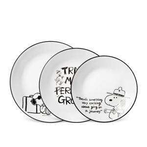 스누피앤찰리에디션 원형접시 3P(소,중,대)