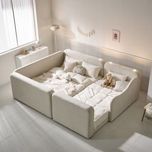 로라 데이베드 저상형 아기침대 프레임 SS/K 조명침대