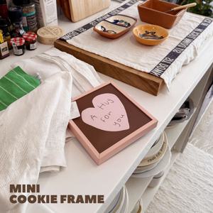미니쿠키프레임 허그포유 미니액자 베이비 핑크 프레임 포인트 액자 오브제 집들이선물
