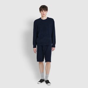 남 탁텔 루즈핏 5부 라운지 팬츠_네이비 (2 colors)