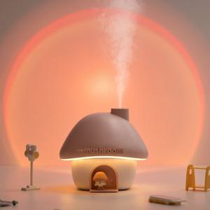 버섯나라 무드등 미니 가습기