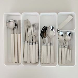 [리퍼]커트러리 트레이 주방서랍정리 싱크대 수저정리