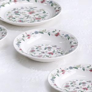 프로방스 국산 도자기 앞접시 원찬기 중 4p세트