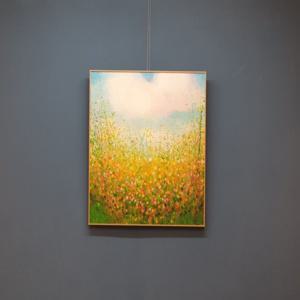 화사한 꽃 그림액자 샌디 둘리 - Buttercup Field 침실카페 병원 힐링 인테리어