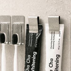 스텐치약걸이 2p + 아크릴 양면테이프