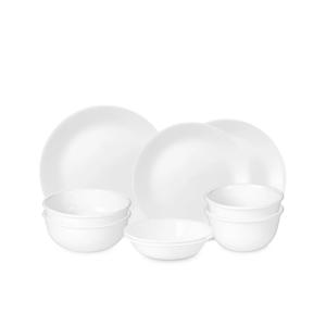 저스트화이트 한국형 2인 9P 원형 홈세트